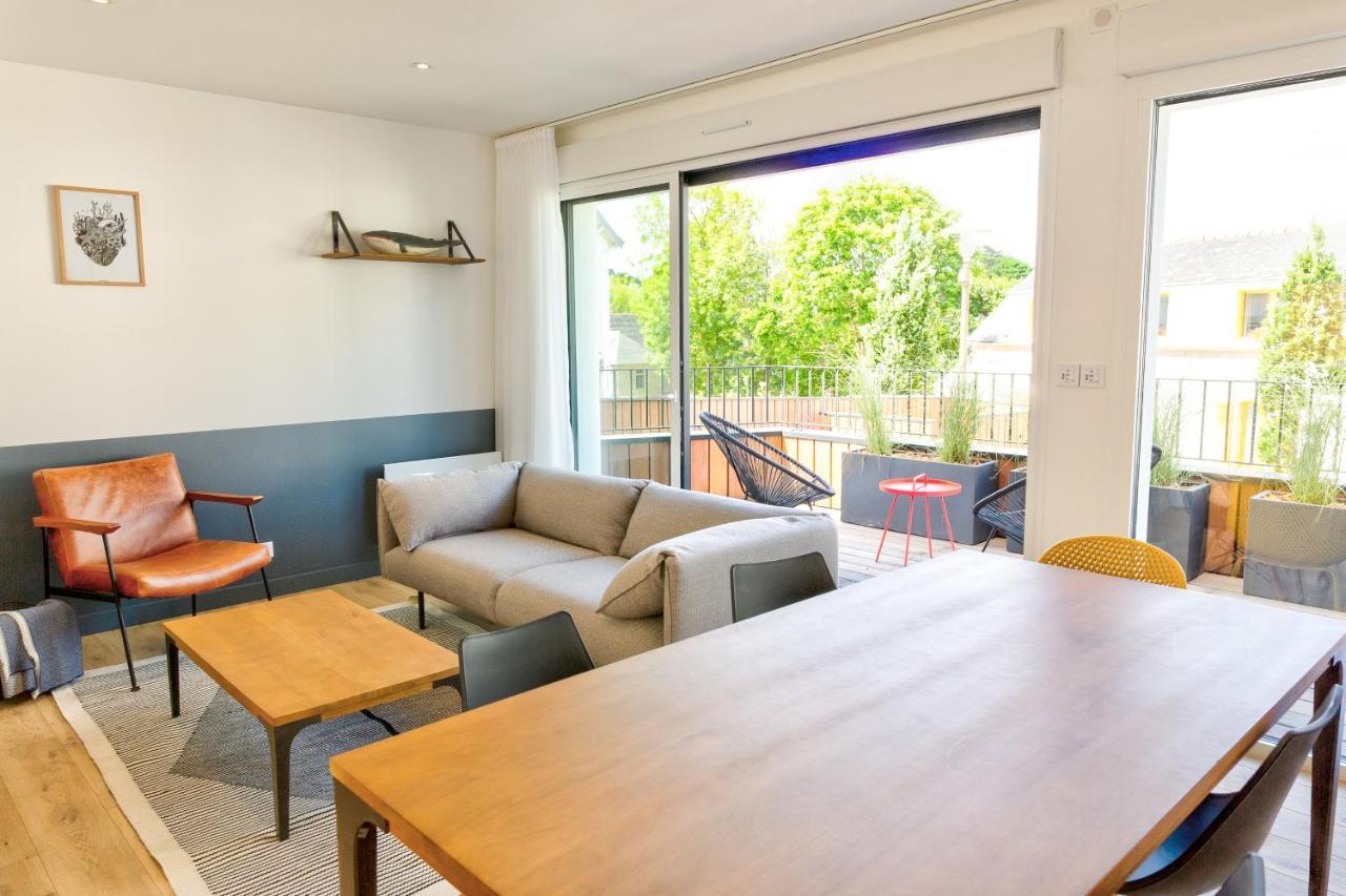 Residence Du Phare - 4 Appartements - 2 Chambres - Vue Mer Ou Terrasse Combrit Dış mekan fotoğraf